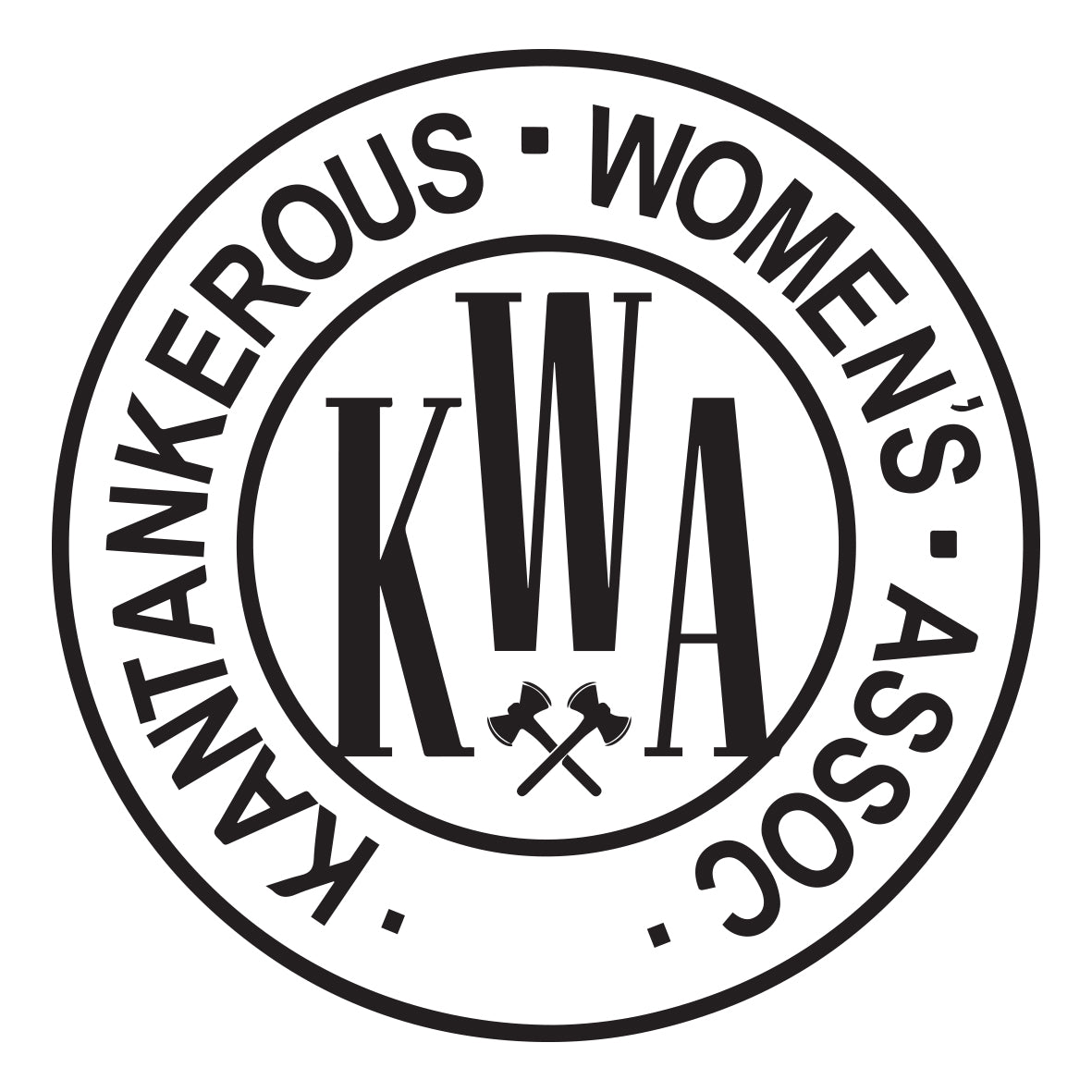 Kantankerous Womens Assoc. Vinyl Bumper Sticker